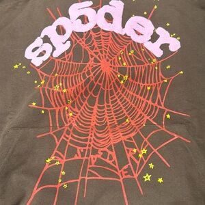 Sp5der Web Hoodie (Brown, Pink, & Yellow)